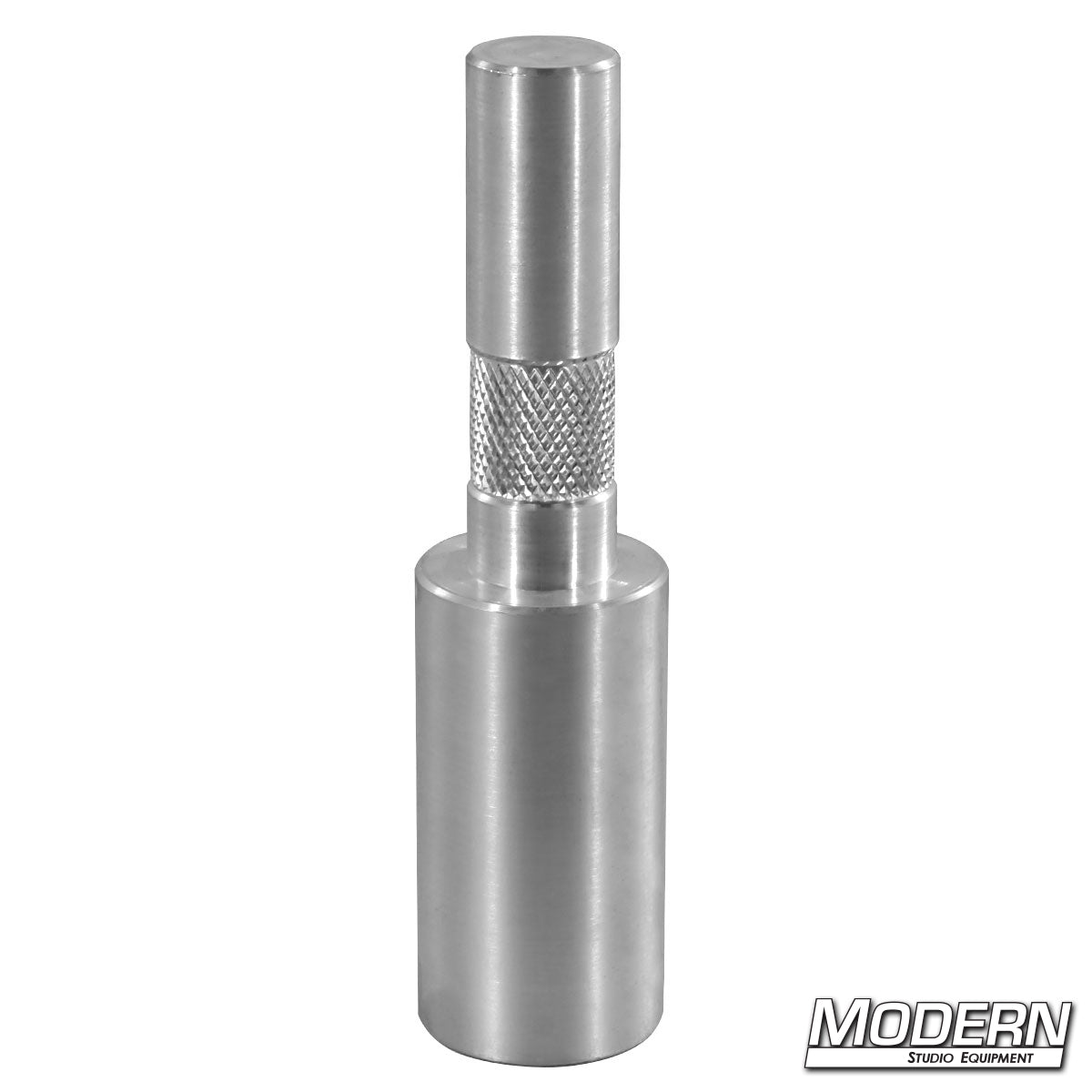 3.5-inch starter with junior male pin for 1-1/2 inch Speed-Rail® – durable steel grip hardware for rigging, mounting, and support in film and photography production
