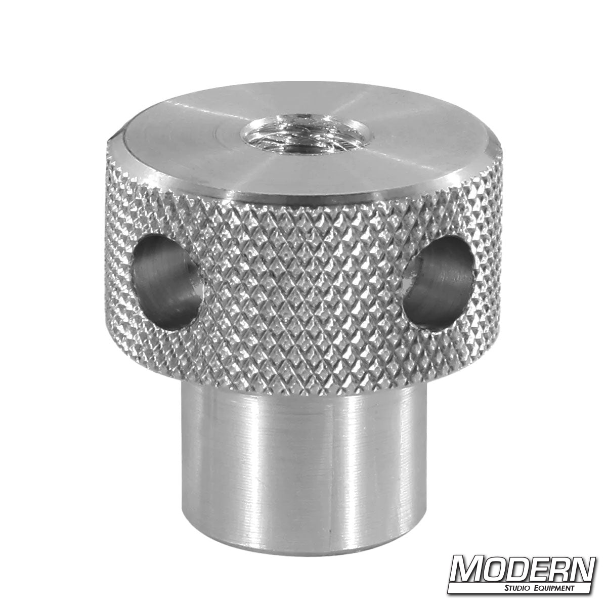 Knurled Knob with 5/16-18 female thread for professional grip and rigging hardware | Modern Studio Equipment