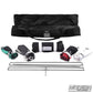On The Go 40 inch x 40 inch Foldable Frame Kit with foldable frame, lighting control fabrics, and custom carry bag for professional film and television production.