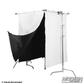 On The Go DIT Tent with Ultrabounce® enclosure and aluminum frame for monitor shading and digital imaging technician workstations