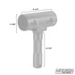 Slider with Junior Male for 1-1/4" Speed-Rail® measurments