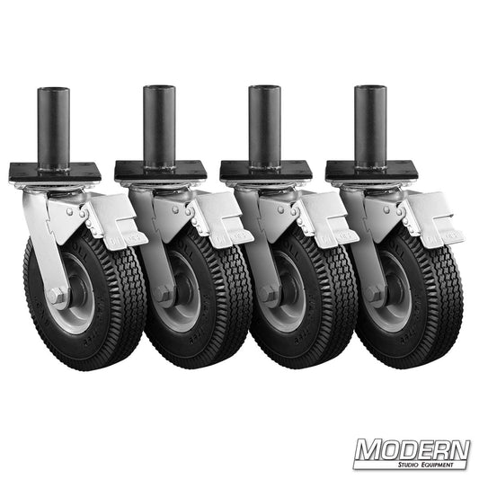 Set of 4 Speed-Wheels for 1-1/4" Pipe