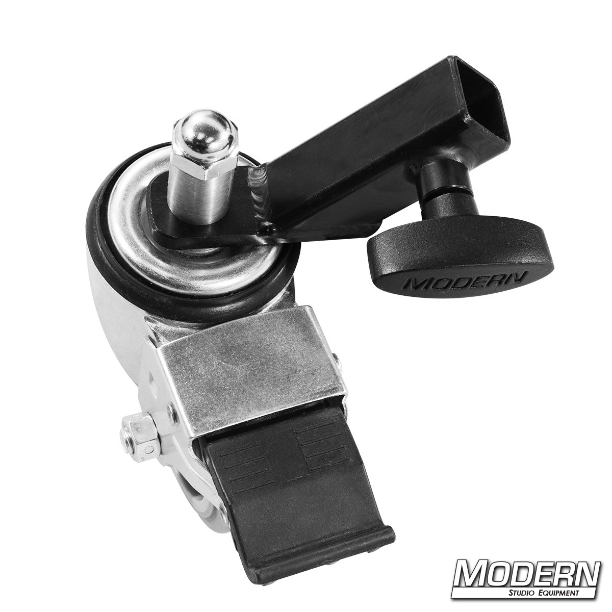 Modern Studio Equipment set of 3 caster wheels with slip-on adapters for Baby Stands with 3/4" x 3/4" legs