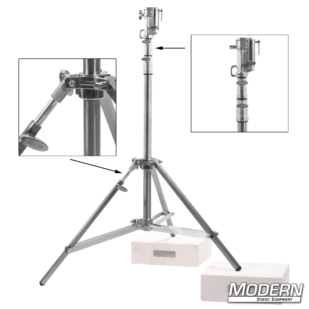Combo Double Riser Stand with Rocky Mountain Leg