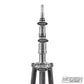 Steel Baby Double Riser Rolling Stand with adjustable risers – professional grip hardware | Modern Studio Equipment
