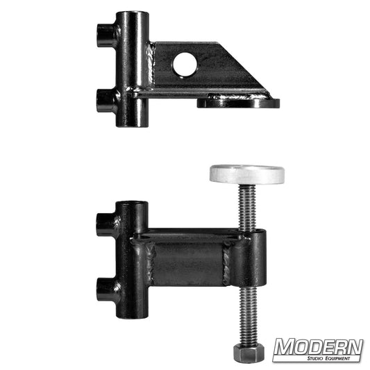 Mini 5/8" Speed C-Clamp — compact grip clamp with baby pin for Speed-Rail®, film, TV, lighting, and rigging setups | Modern Studio Equipment