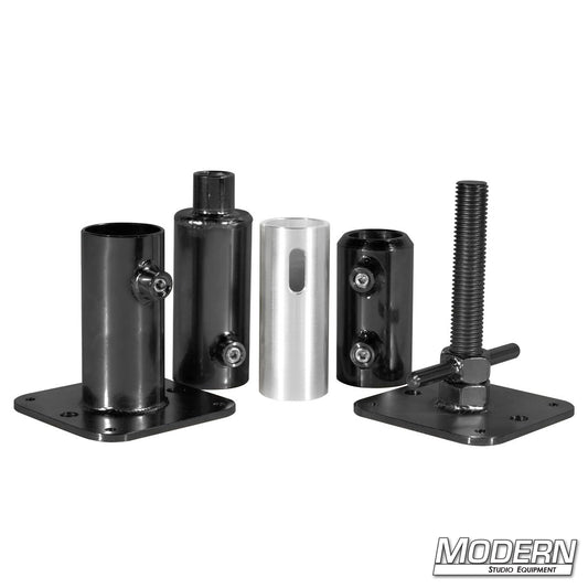 Telescoping Wall Spreader for 1-1/4-Inch Speed-Rail® – Adjustable Grip Hardware for Film Lighting and Rigging | Modern Studio Equipment