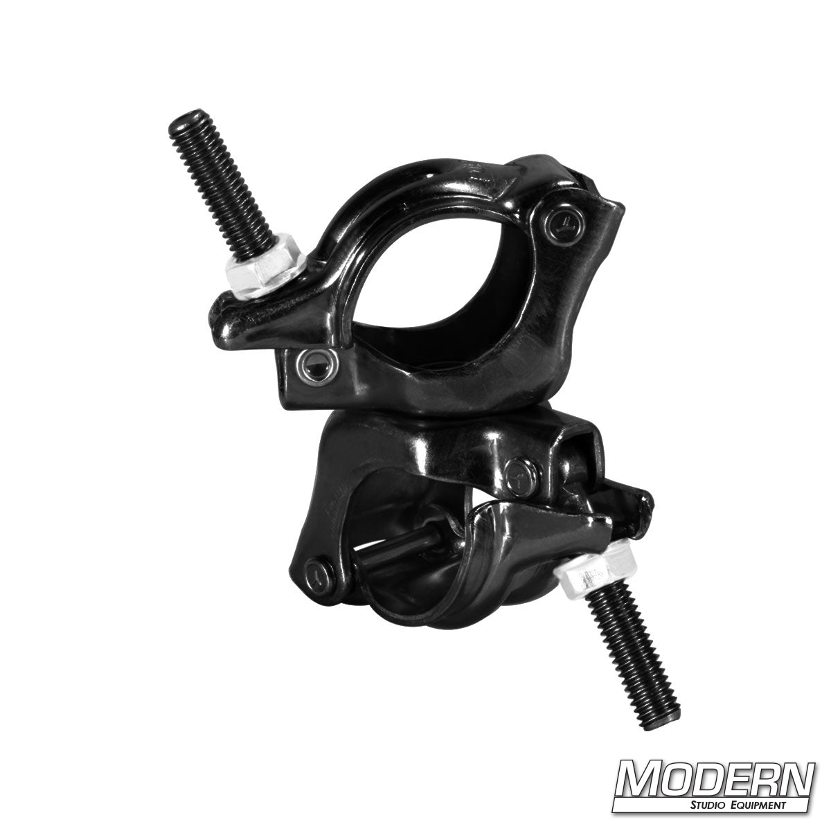 Swivel Cheeseboro Clamp – adjustable pipe coupler for 1-1/2 inch Speed-Rail® rigging | Modern Studio Equipment