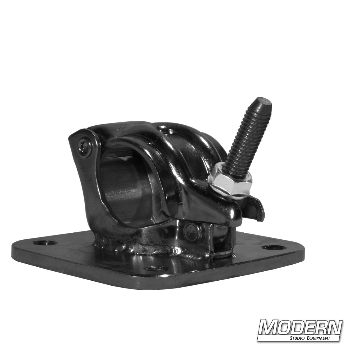 Grid Clamp with 4" x 4-1/2" flat plate — professional grip hardware for film and TV production, designed for secure rigging and mounting of lights, cameras, and accessories | Modern Studio Equipment