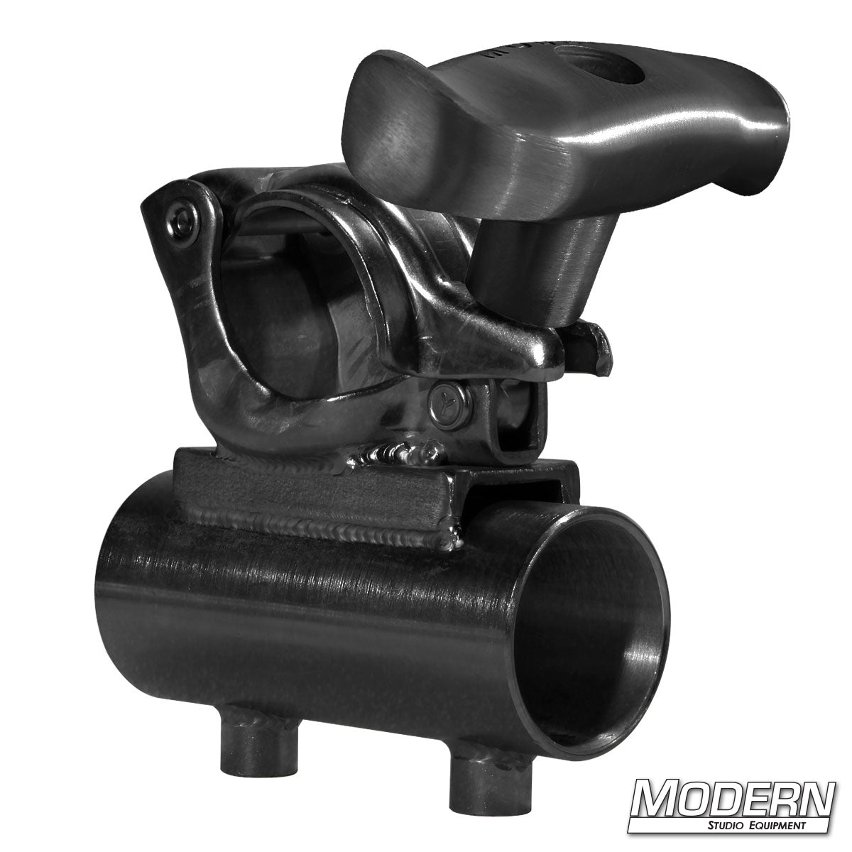 Durable Grid Clamp with Horizontal 1-1/2 inch Speed-Rail® Receiver – professional-grade hardware for grip and rigging use | Modern Studio Equipment