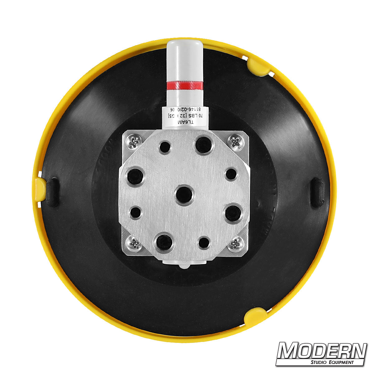 Top view of 6″ suction cup with replaceable cup