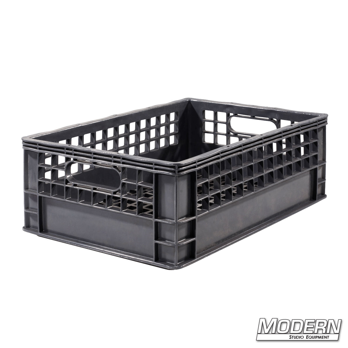 Half Milk Crate – durable storage crate for film grip gear, cables, and on-set organization