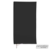 Black Artificial Silk Scrims