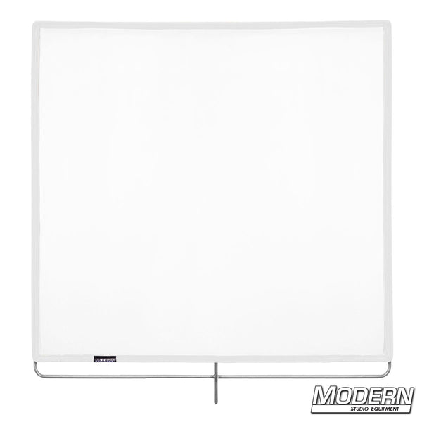 40" x 40" White China Silk