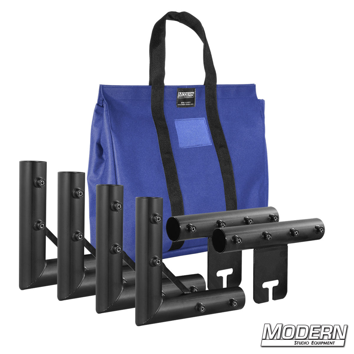 1-1/2-Inch Frame Kit in Blue – Professional Speed-Rail® Grip Frame for Film Lighting and Rigging | Modern Studio Equipment