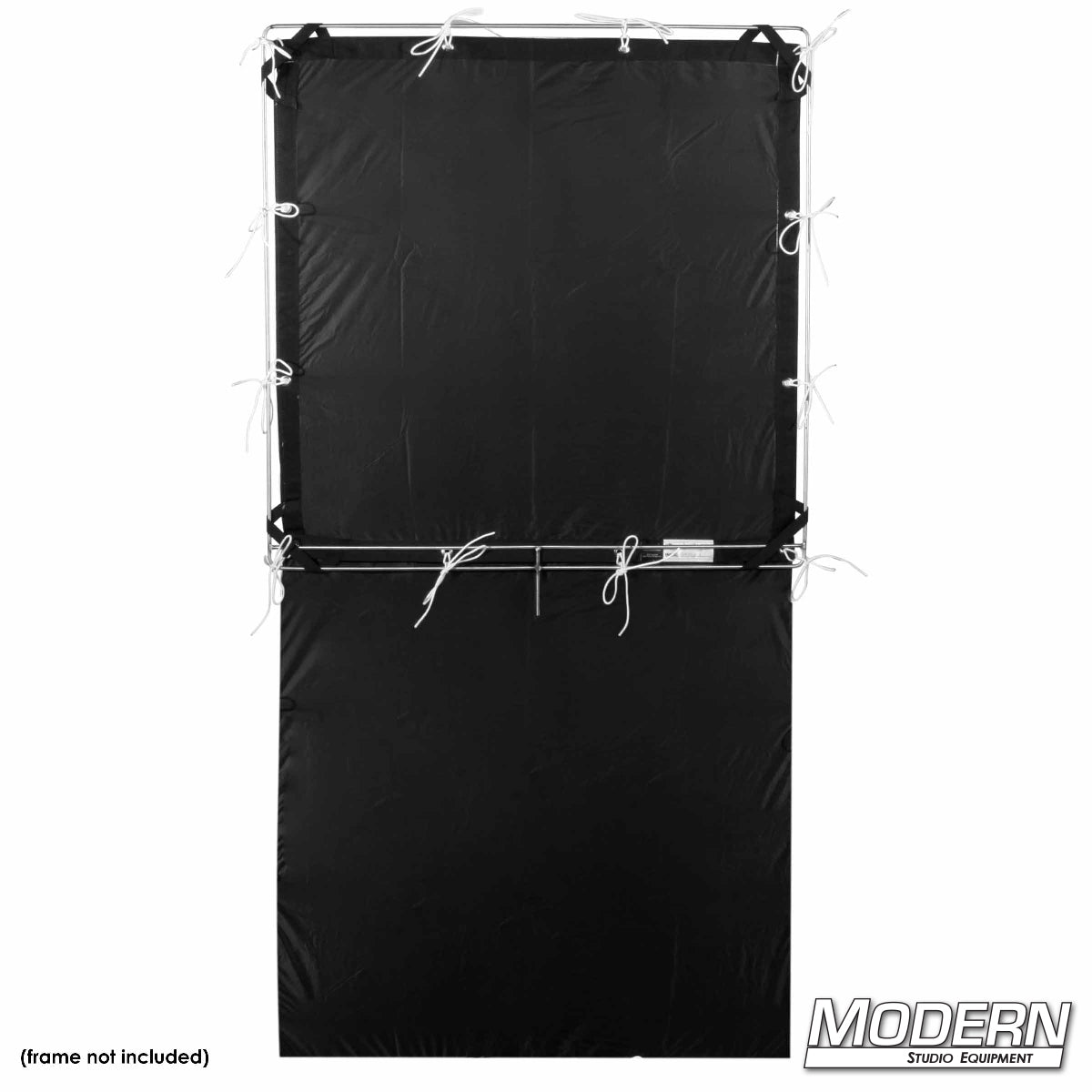 4' x 4' Ultrabounce® Floppy with black-out side and reflective white side, ideal for light control and bounce on set.