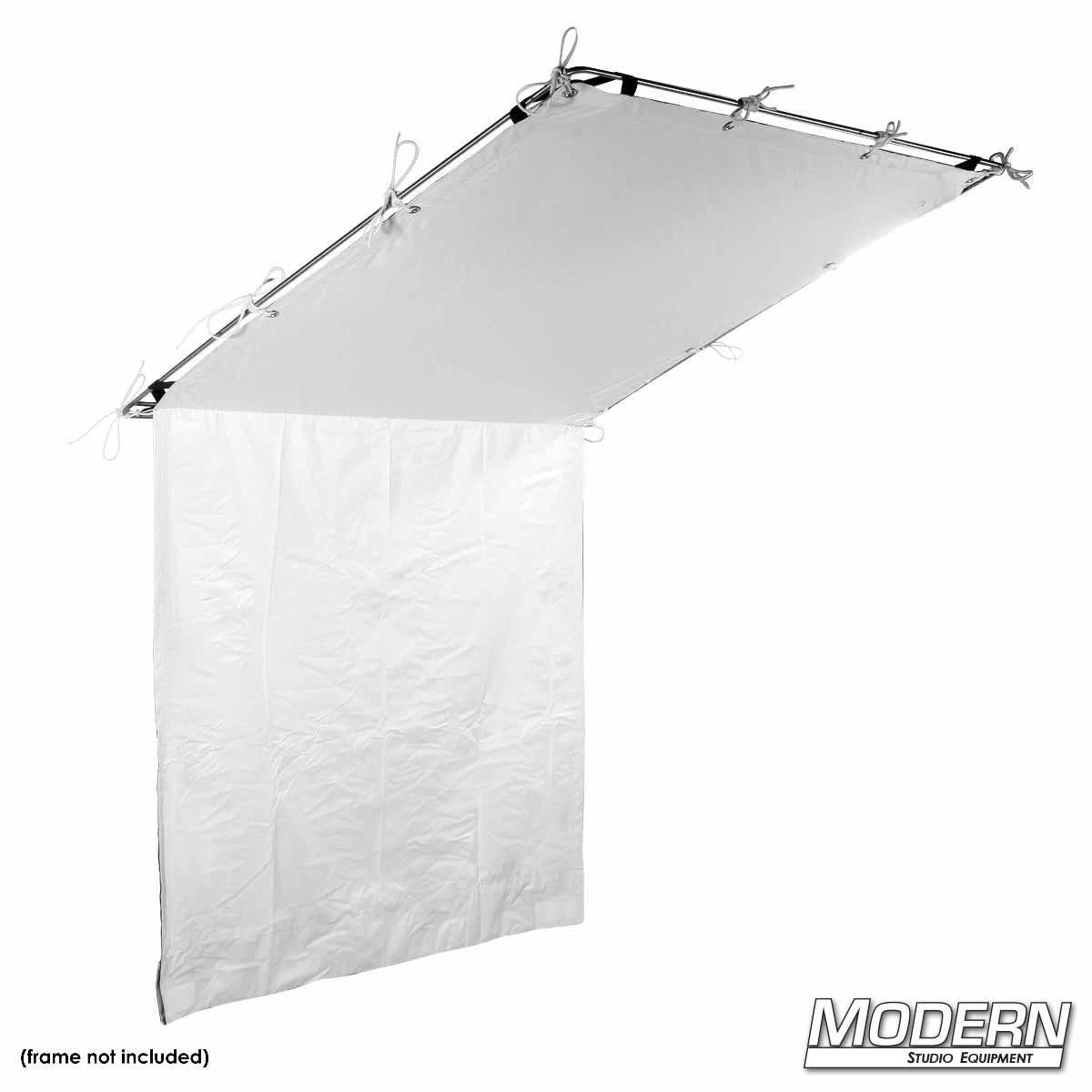4' x 4' Ultrabounce® Floppy with black-out side and reflective white side, ideal for light control and bounce on set.
