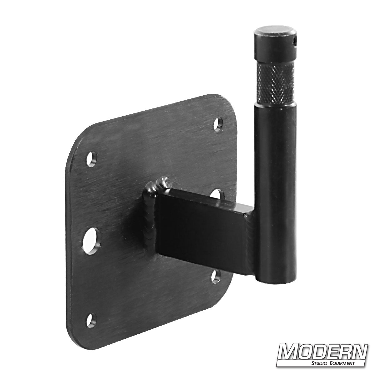 Plate used for mounting a light on the ground or on a wall.