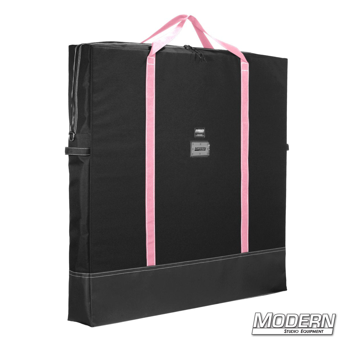 A black 36" x 36" carrying bag for flags or scrims, with a heavy-duty zippered closure and carrying handles, designed for film and photography equipment.