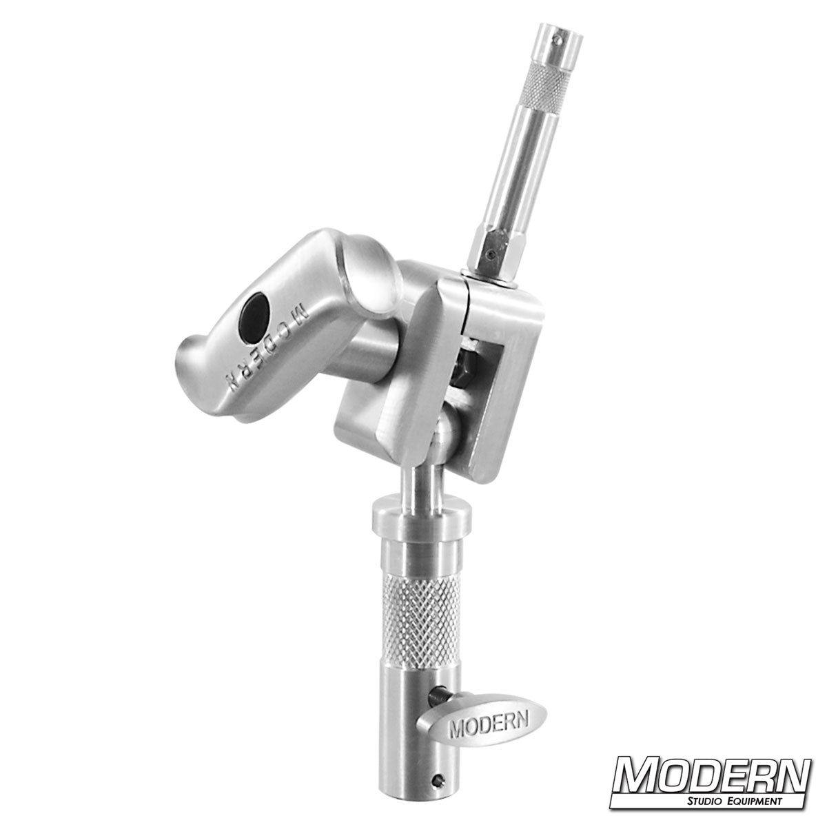 Deluxe swivel baby pin adapter – versatile grip accessory for adjustable camera and lighting mounts in film, television, and photography production. N3