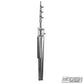Baby Triple Riser Stand fully extended on set supporting lighting fixture on uneven surface