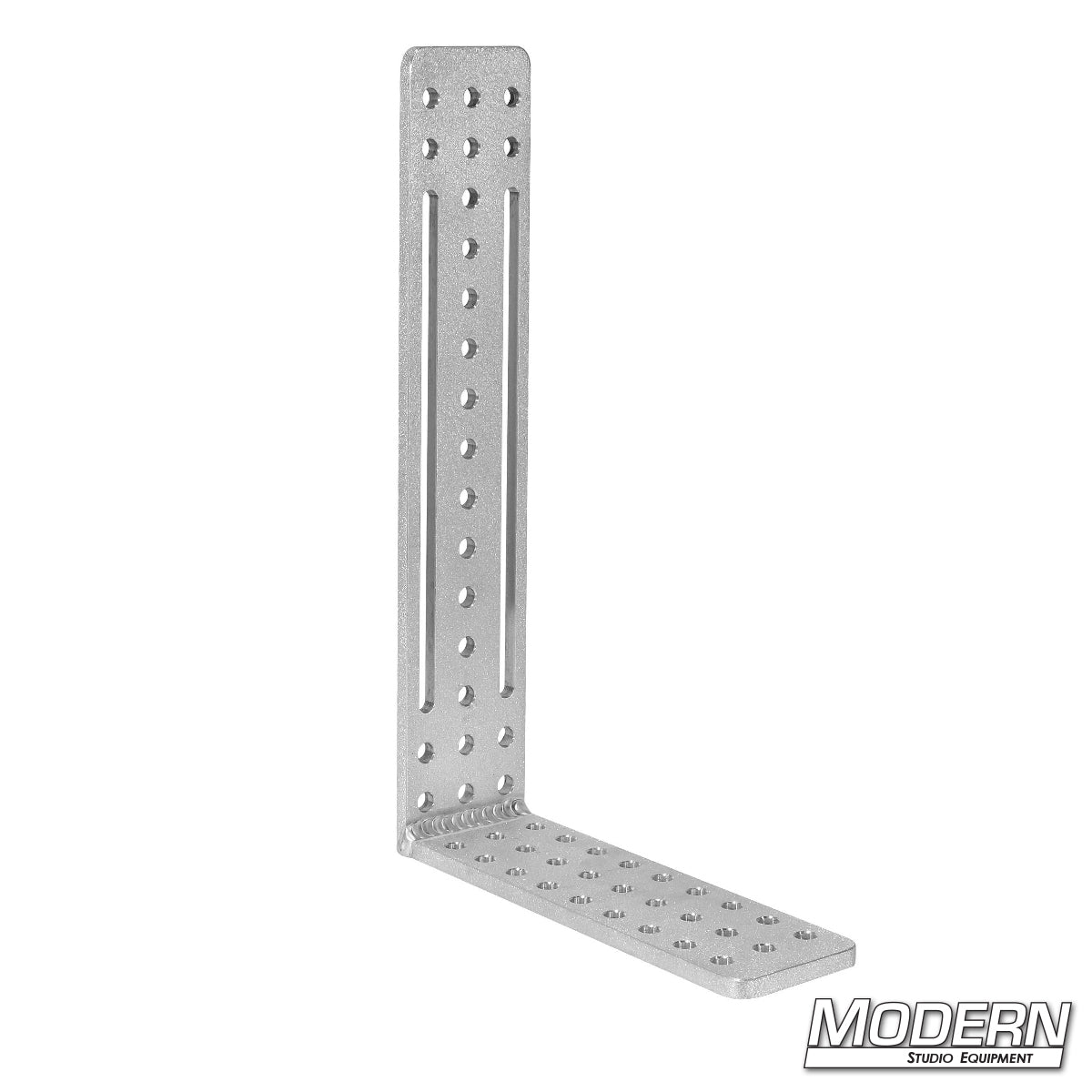 Modern Studio Equipment 10" x 16" Cheese L-Plate Slider made from 6061 aluminum with two 3/8" sliding slots for camera rigging