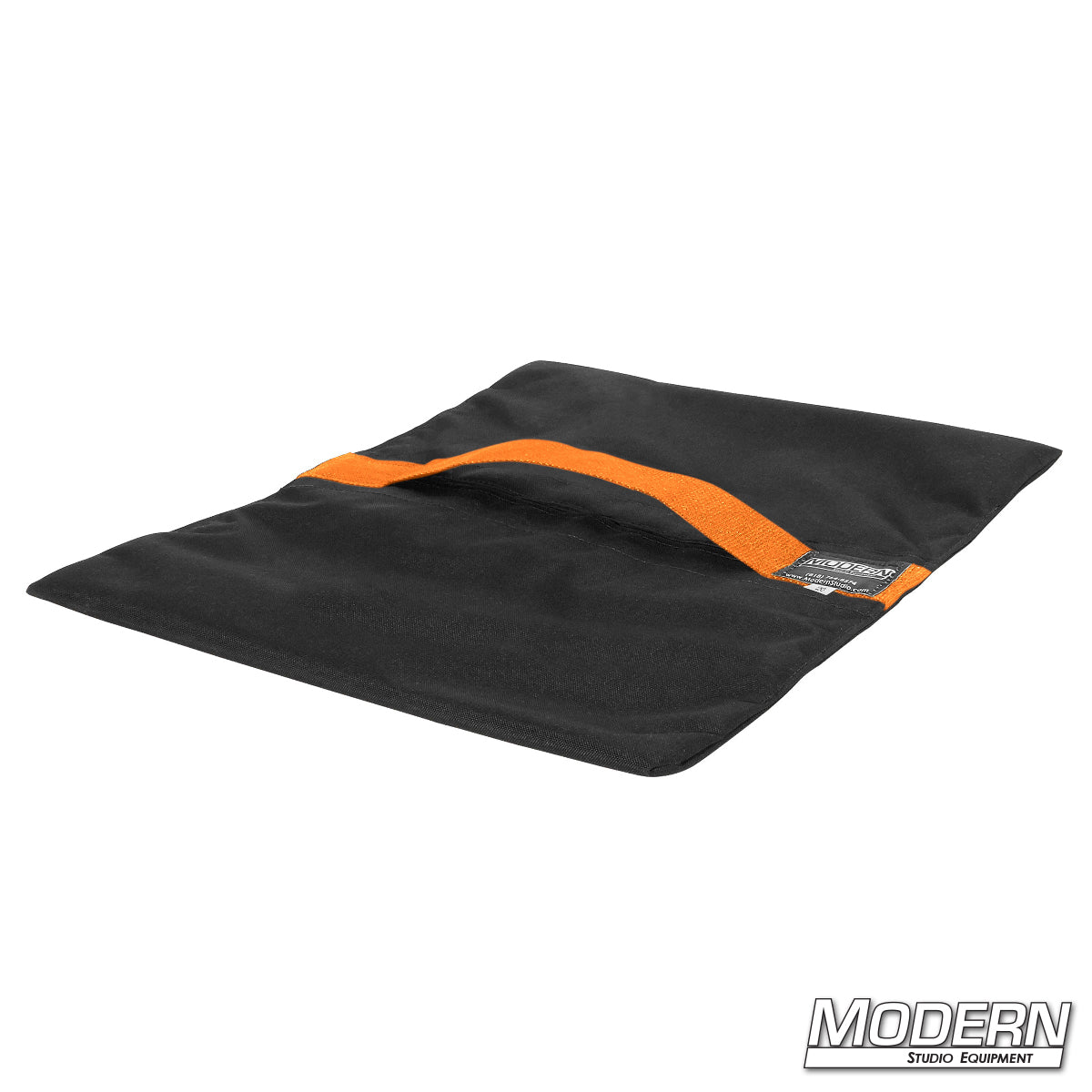 Flyaway sandbag 20 lb for film and TV grip equipment, used for stabilizing stands and rigging setups in Orange.