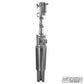 Low Boy Combo Stand with double riser and Rocky Mountain leg for mounting heavy lights and grip equipment in film and TV production