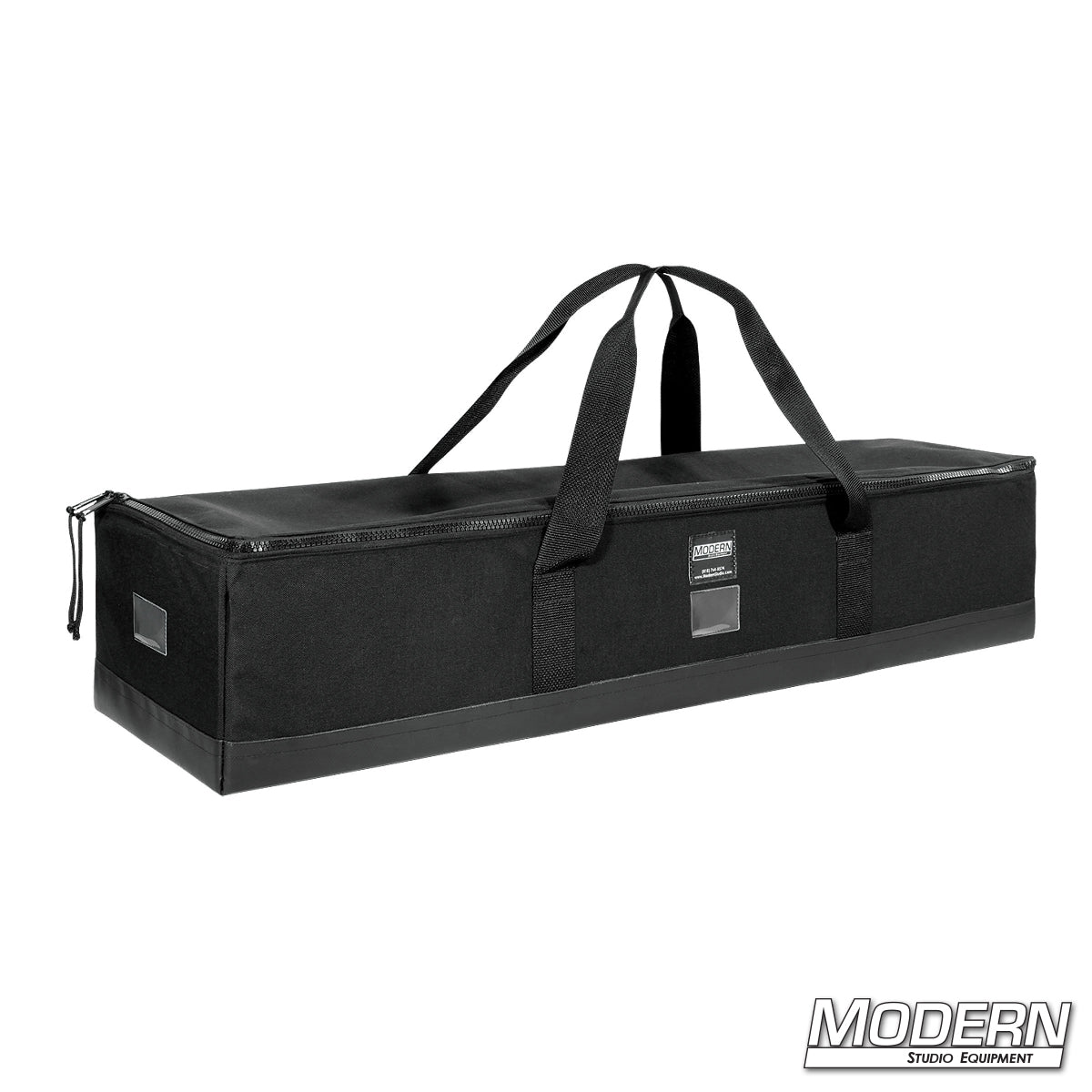On The Go 6' x 6' Butterfly Set with breakdown frame, lighting fabrics, frame hardware, and carrying bag for professional film and television lighting control.