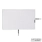 12-Inch x 20-Inch Flex Scrims – Professional Light Control for Film, Television, and Photography | Modern Studio Equipment. SINGLE WHITE.