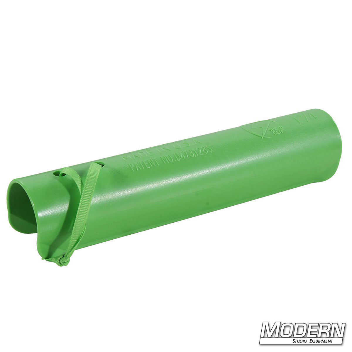 Speed Clip for securing backdrops and overhead rags to 1-1/4" Speed-Rail® pipe frames