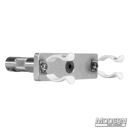 Fluorescent T8 Lamp Holders with 5/8" Pin and Rubber Clips — secure tube light holders with baby pin for film, TV, studio lighting, and rigging setups | Modern Studio Equipment